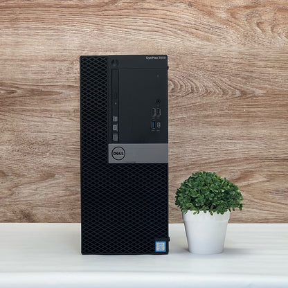CPU Dell OptiPlex 7050 MT Core i7 7ma Gen 16GB RAM 256GB SSD Tarjeta  NVIDIA RTX A2000 12GB