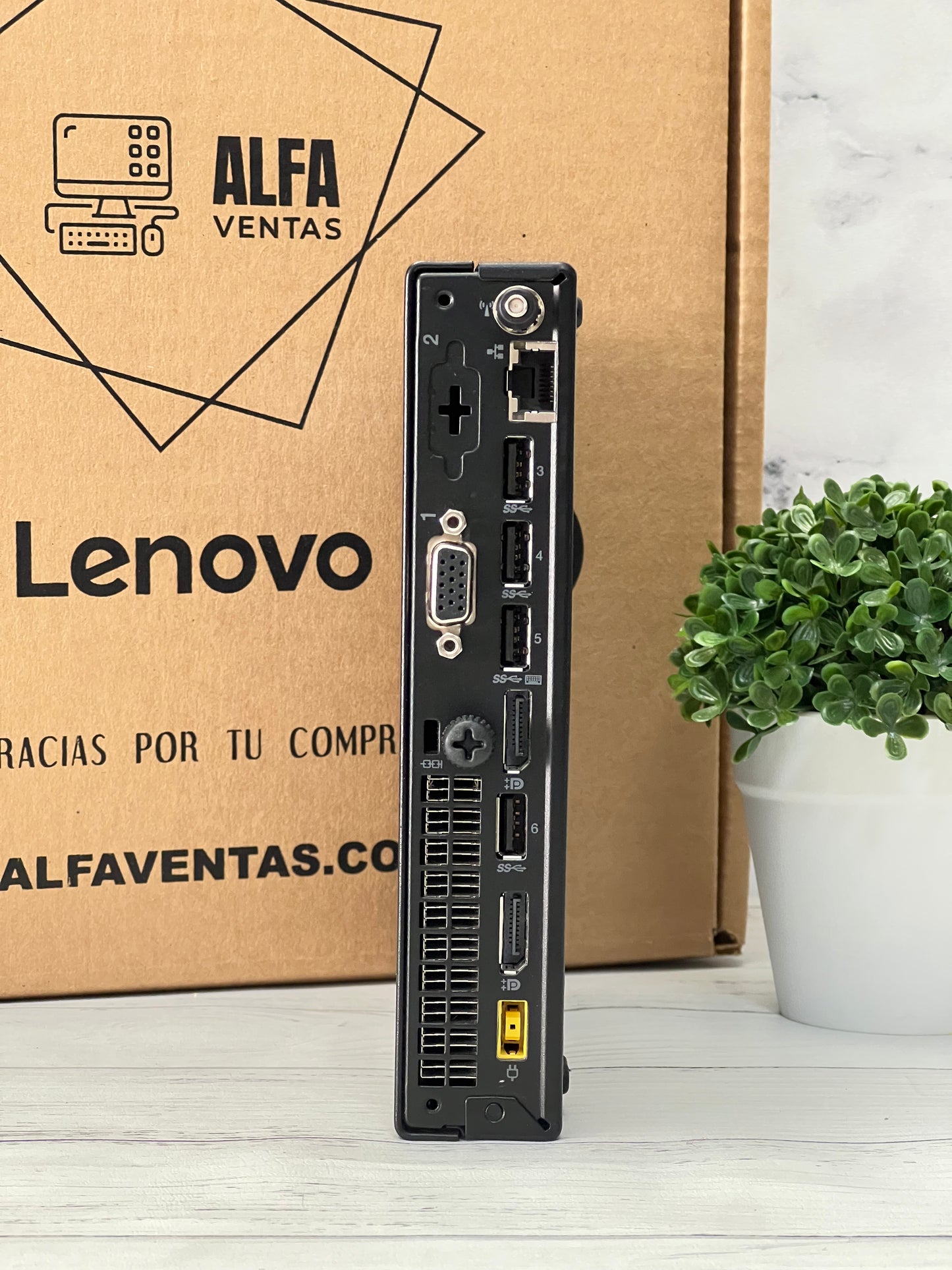 Micro CPU Lenovo ThinkCentre M910q Core i7 6ta Gen | SSD 256GB | 16GB RAM DDR4