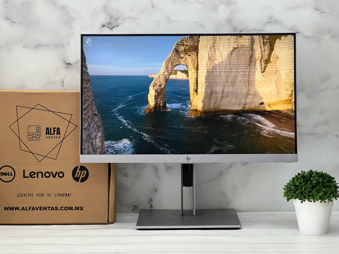 Monitor HP E223 | 21.5" | Full HD 1920x1080 | LED | VGA | DisplayPort | 60Hz | Clase B
