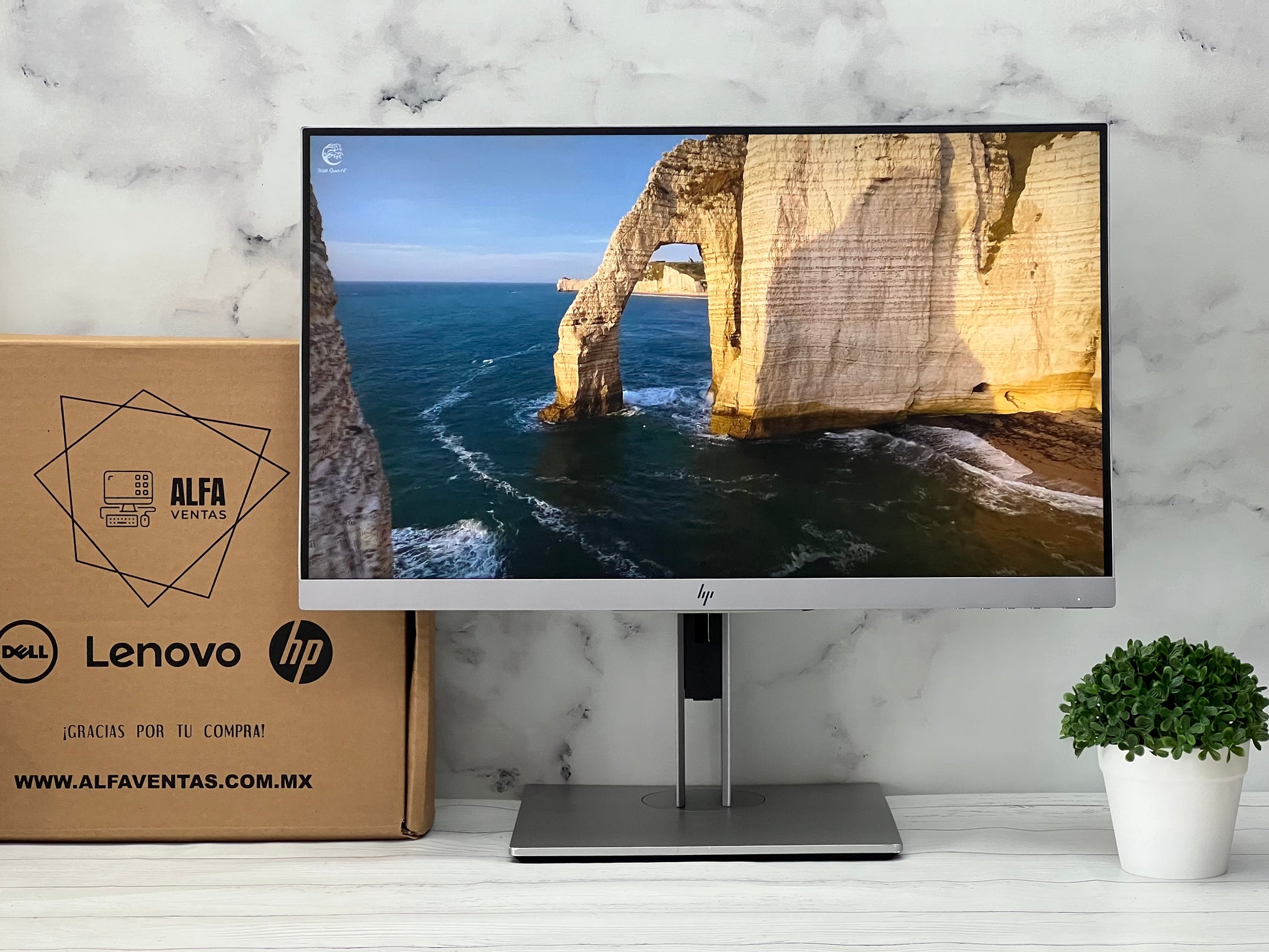 Monitor HP E223 | 21.5" | Full HD 1920x1080 | LED | VGA | DisplayPort | 60Hz | Clase B