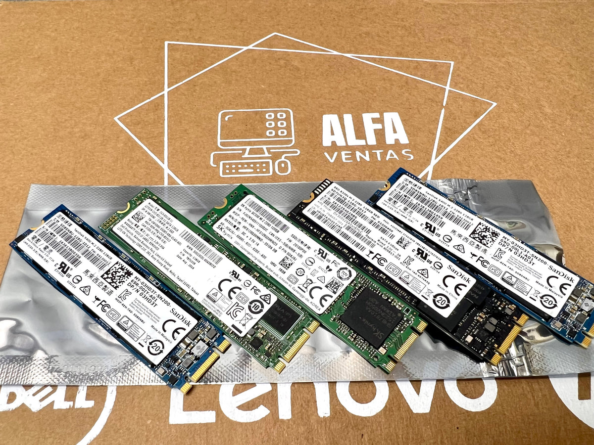 Unidad de Estado Sólido 128GB M.2 2280 Sata Sandisk hynix