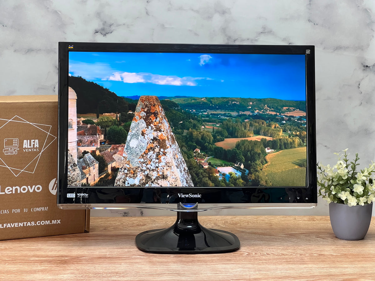 Monitor ViewSonic VX2450wm-LED | 24” | Full HD 1920×1080 | VGA / DVI