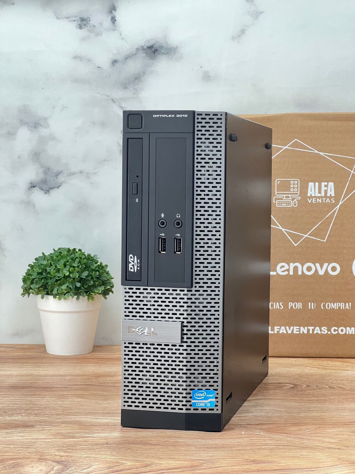 CPU DELL Optiplex 3010 SFF Core i3 3ra Gen SSD 250GB RAM 8GB DDR3 Windows