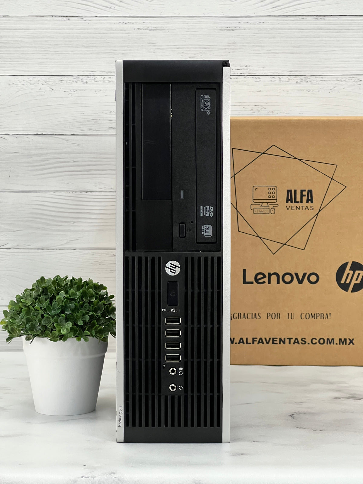 CPU HP compaq 8200/6200 SFF Core i5 2da Gen SSD 240GB RAM 16GB Windows 10