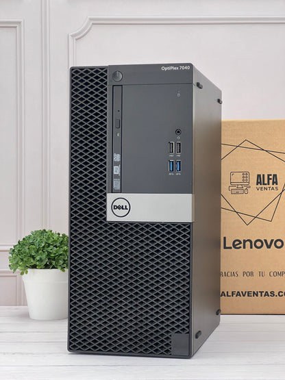 CPU Dell Optiplex 7040 MT Core i7 6ta Gen SSD 256gb RAM 16gb DDR4 Windows 10