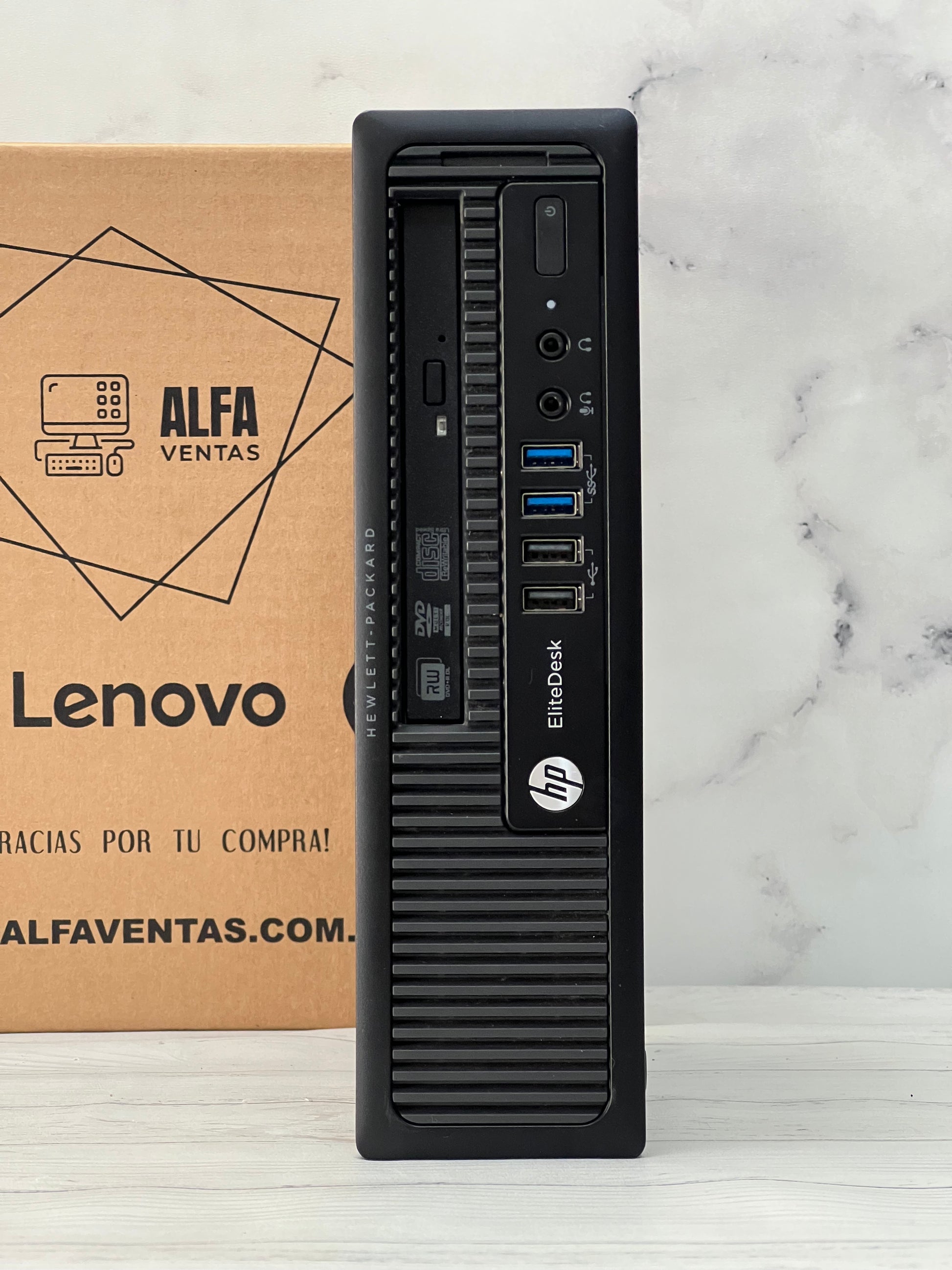 CPU Hp EliteDesk 800 G1 USFF Core i7 4TA GEN SSD 256GB 8GB RAM WINDOWS 10