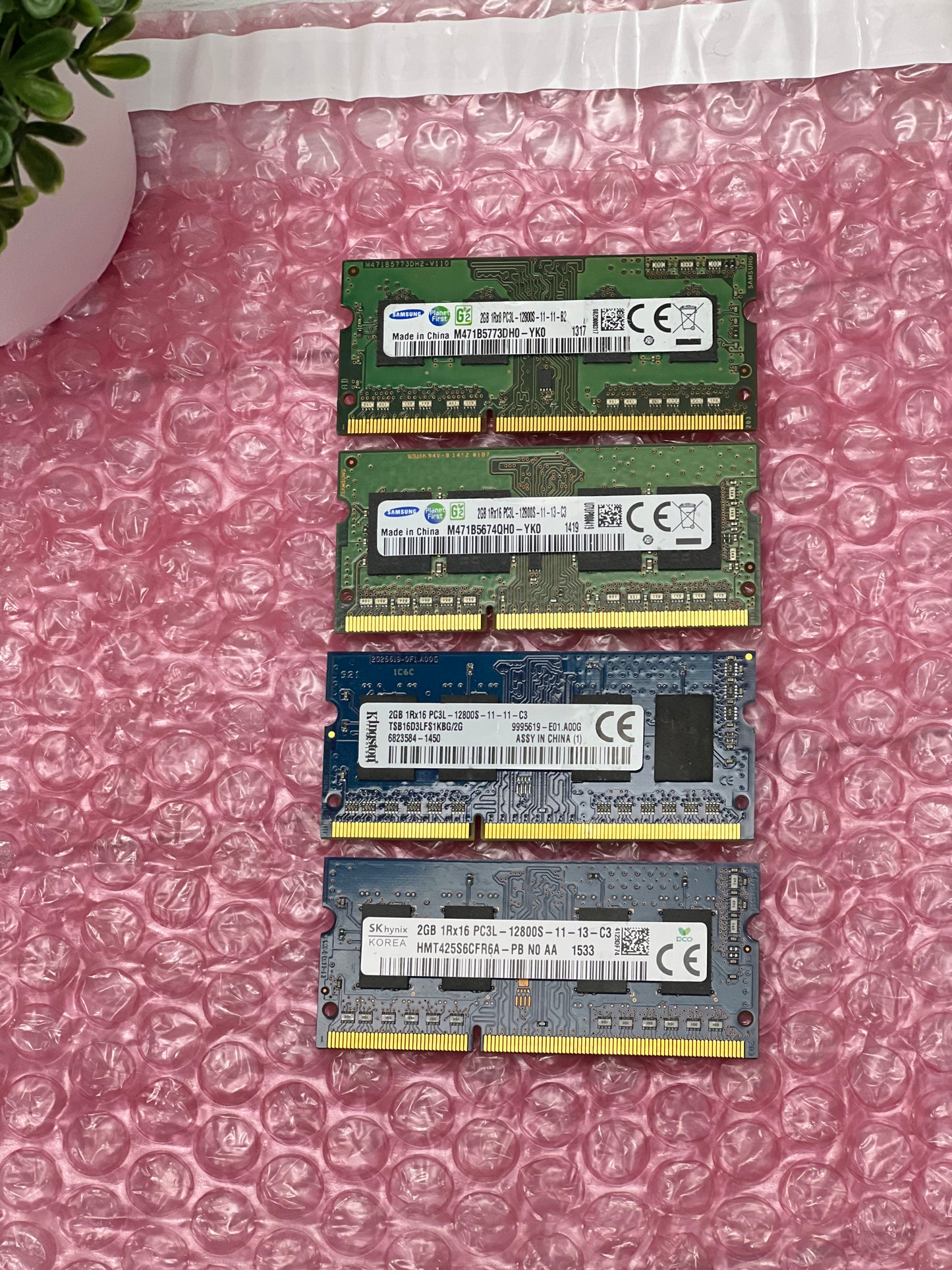 Memoria RAM DDR3L 2GB | SODIMM | 1600MHz | PC3L-12800S | Para Laptop / All-in-One