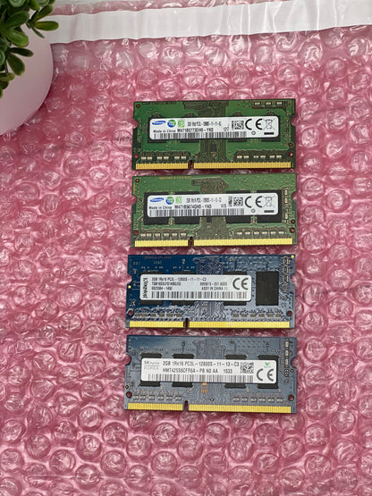 Memoria RAM DDR3L 2GB | SODIMM | 1600MHz | PC3L-12800S | Para Laptop / All-in-One