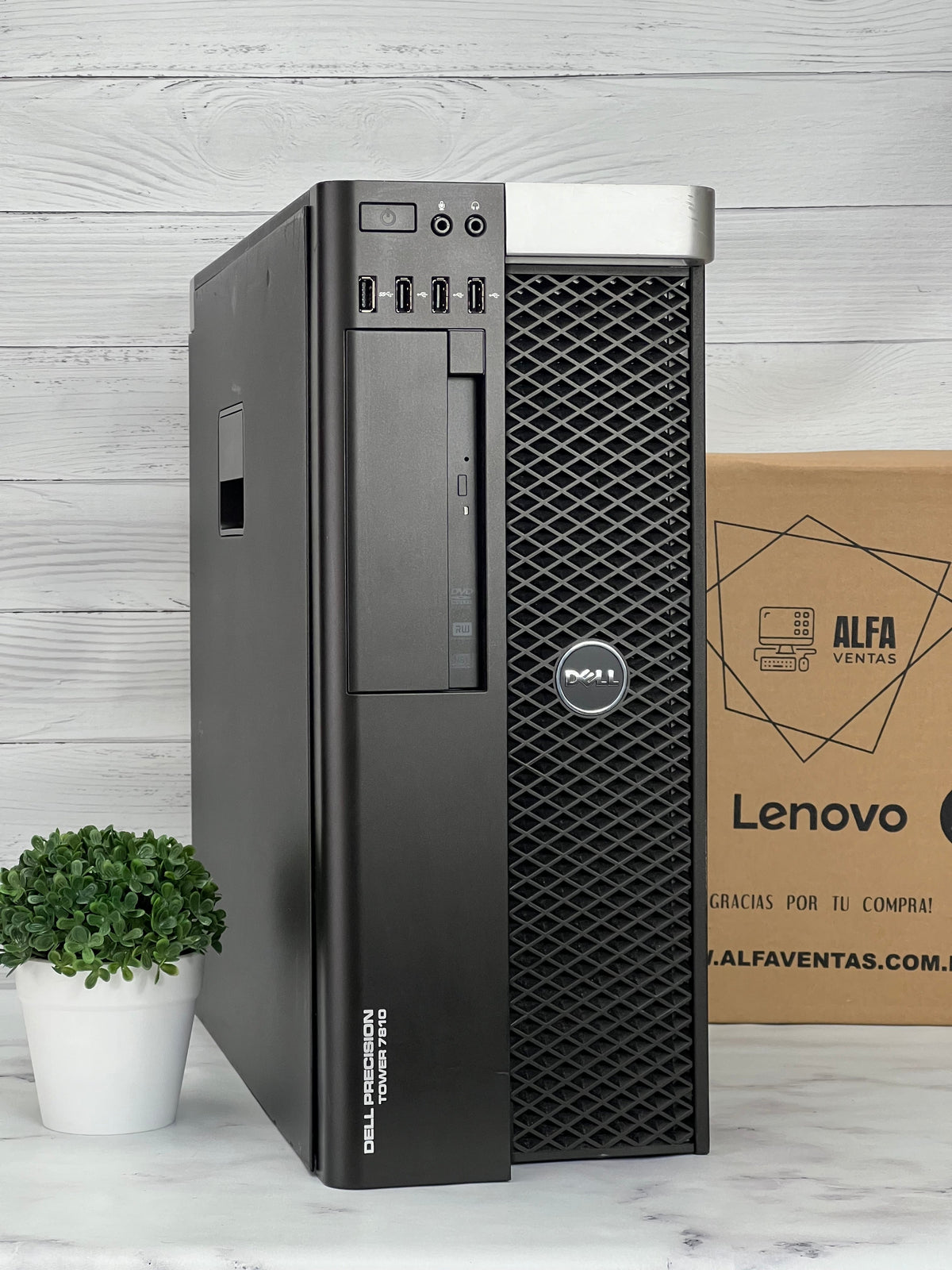 Workstation Dell Precision T5810 Xeon E5-1630 SSD 480GB RAM 16GB DDR4 Tarjeta QUADRO K600 1GB