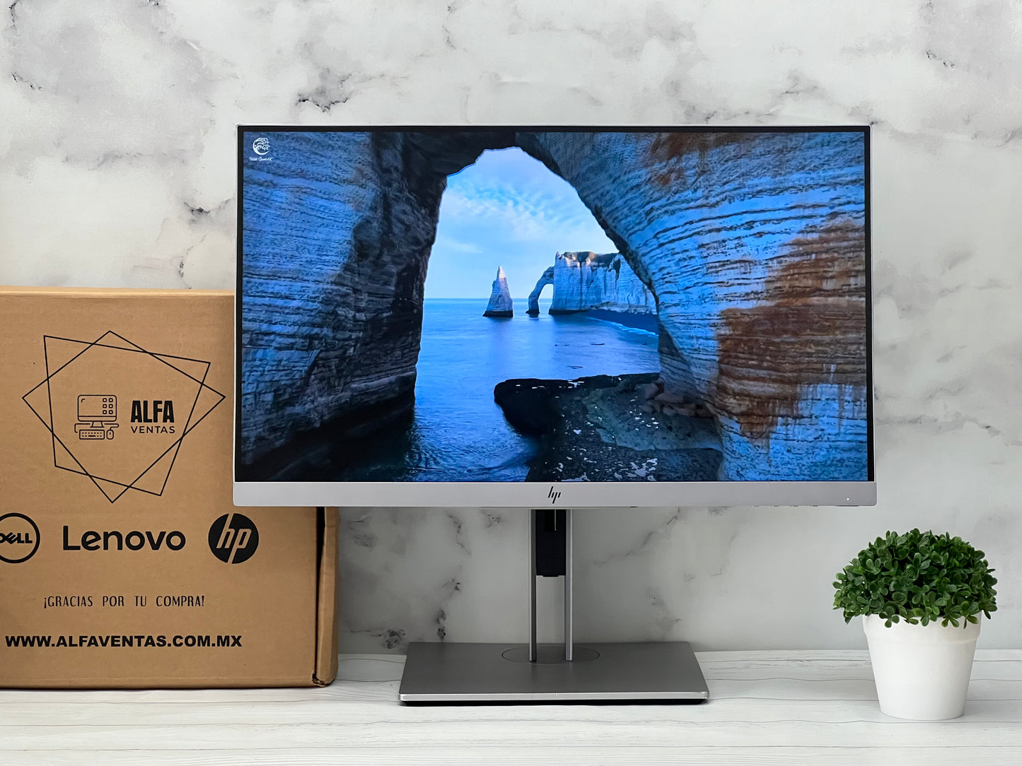 Monitor HP E223 | 21.5" | Full HD 1920x1080 | LED | VGA | DisplayPort | 60Hz | Clase B