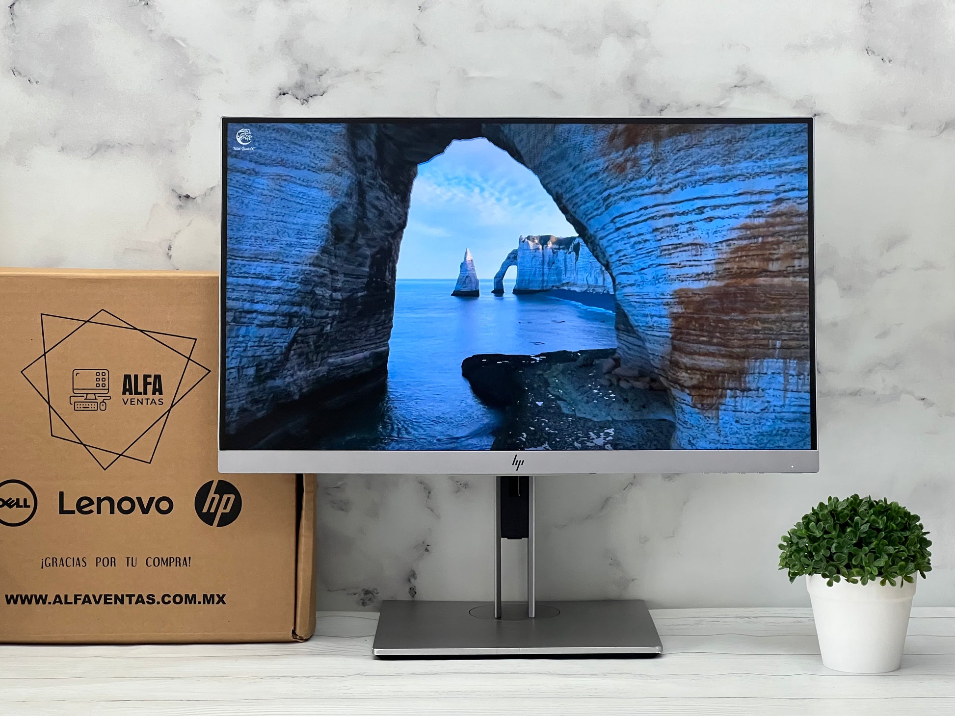 Monitor HP E223 | 21.5" | Full HD 1920x1080 | LED | VGA | DisplayPort | 60Hz | Clase B