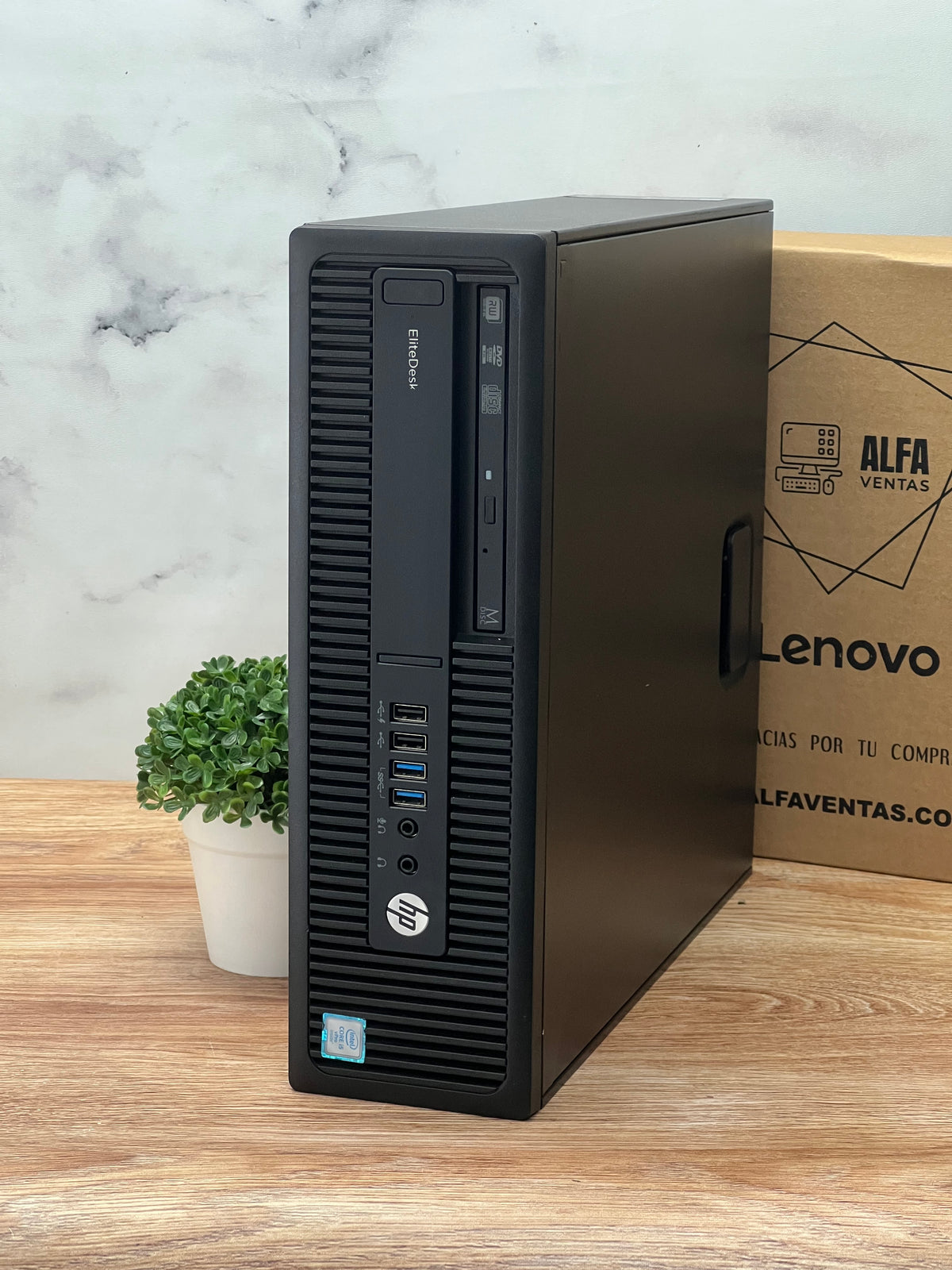 CPU HP EliteDesk 800 G2 Core i5 6ta Gen  SSD 120GB RAM 8GB DDR4  Windows 10 Pro