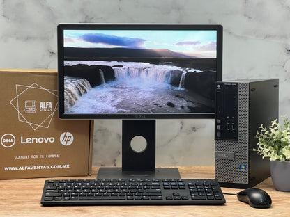 Computadora Completa Dell OptiPlex 3020 SFF – Pentium | 8GB RAM | SSD 240GB | Monitor 22" | Windows 10 Pro