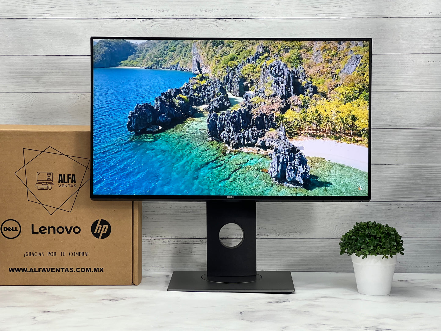 Monitor DELL UltraSharp U2417H 24” LED 1920 x 1080, HDMI-DISPLAYPORT X 2 CLASE B