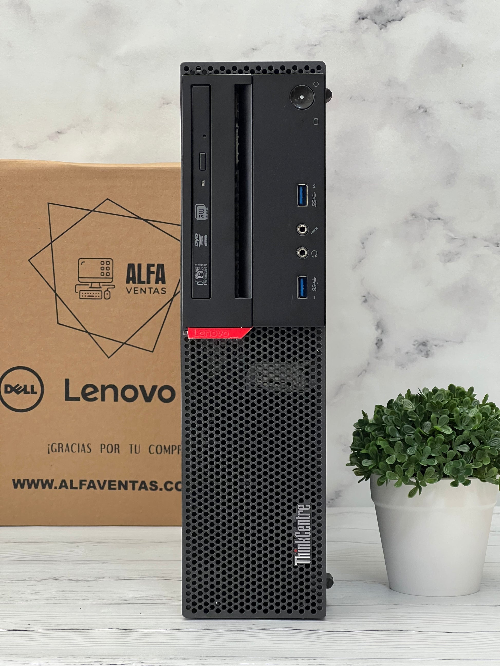 CPU Lenovo ThinkCentre M800 – Core i7 6ta Gen | 16GB RAM | SSD 256GB TARJETA GRAFICA 1GB