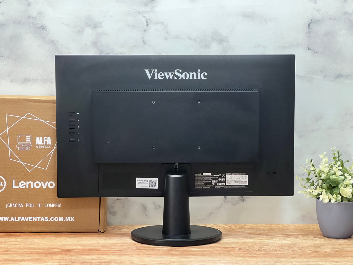 Monitor ViewSonic VA2447-MH 24" | 1920x1080 | HDMI / VGA | Bocinas integradas | Clase B