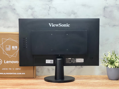 Monitor ViewSonic VA2447-MH 24" | 1920x1080 | HDMI / VGA | Bocinas integradas | Clase B