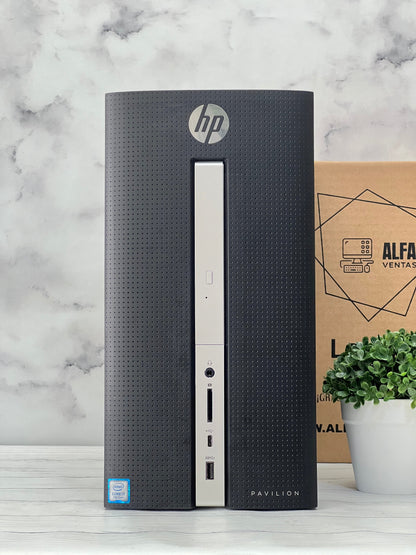 CPU HP Pavilion 570 | Core i5 7ma gen | 16GB RAM | SSD 256GB | GeForce GT 730 2GB | Win 10 Pro