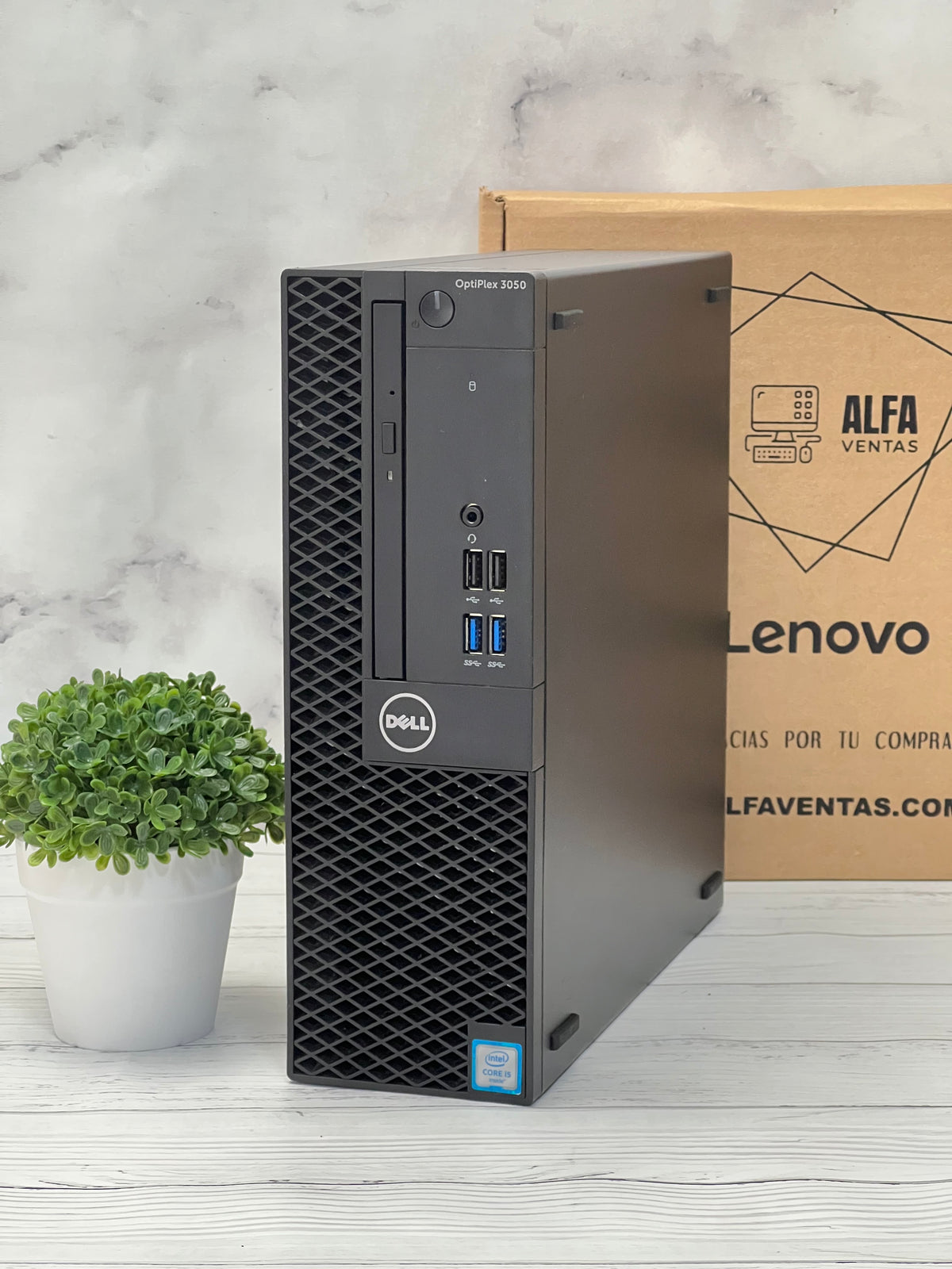 CPU Dell Optiplex 3040/ 3050 SFF Core i5 6ta Gen SSD 256GB RAM 8GB Windows HDMI