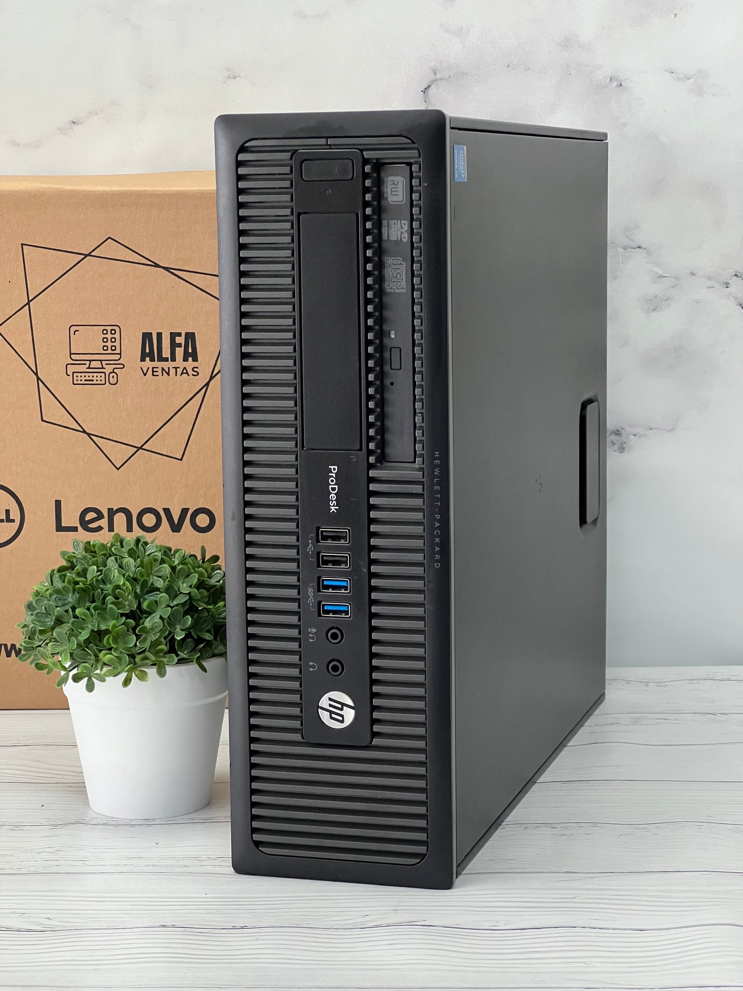 CPU HP ProDesk 600 G1  SFF Core i5 4ta Gen  SSD 480gb 16GB RAM  Windows 10/ 11