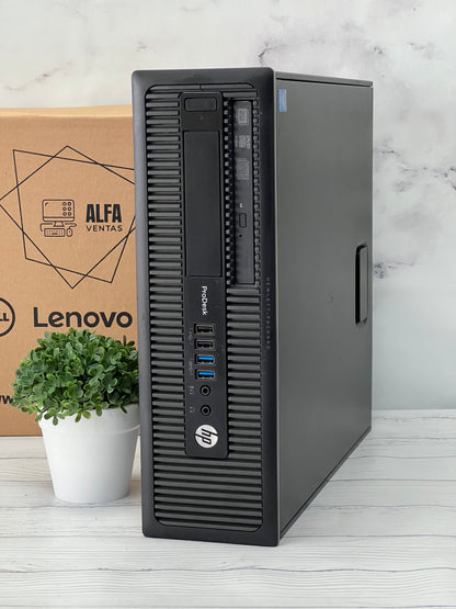 CPU HP ProDesk 600 G1  SFF Core i5 4ta Gen  SSD 480gb 16GB RAM  Windows 10/ 11