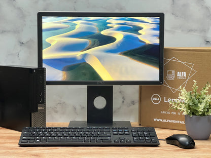 Computadora Completa Dell OptiPlex 9020 USFF –  SSD 480GB | 16GB RAM | Core i5 4ta Gen | Monitor 22”