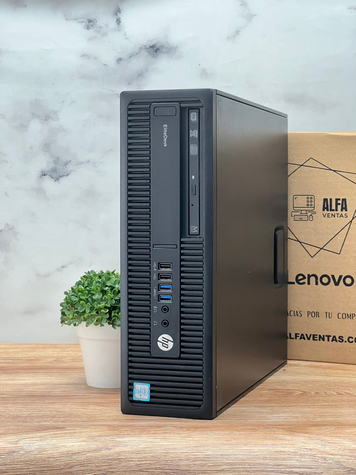 CPU HP EliteDesk 800 G2 Core i5 6ta Gen  SSD 120GB RAM 8GB DDR4  Windows 10 Pro