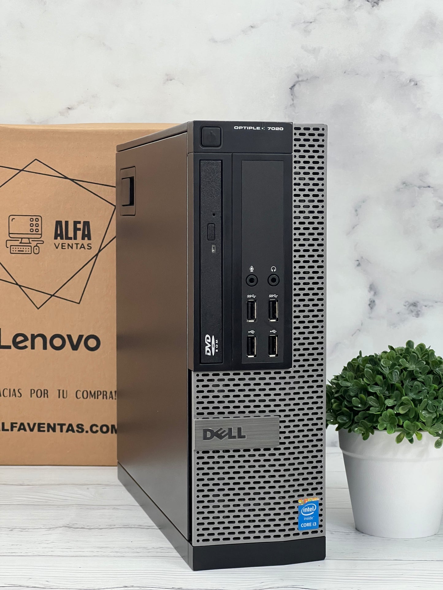 CPU Dell OptiPlex 3020  –Core i3 4ta Gen | SSD 120GB | RAM 8GB | Windows