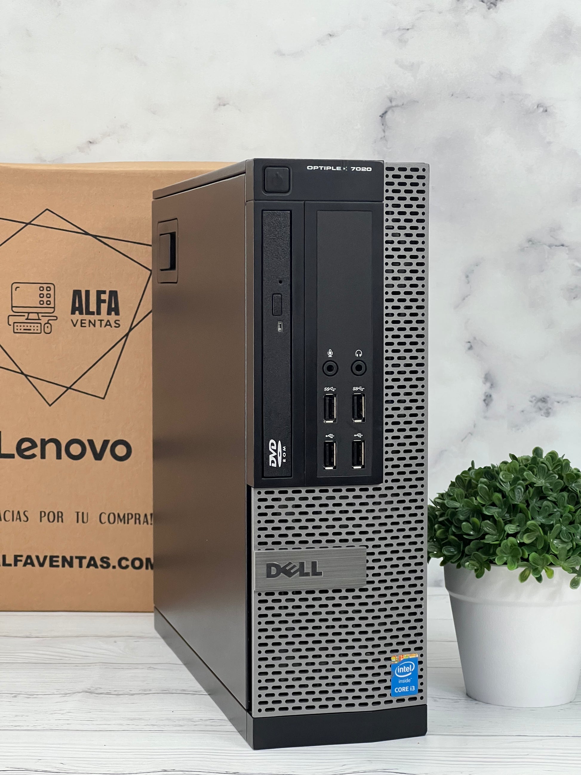 CPU Dell OptiPlex 3020  –Core i3 4ta Gen | SSD 120GB | RAM 8GB | Windows