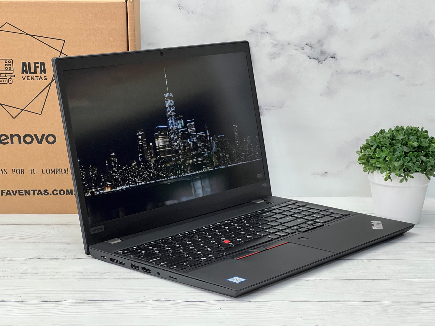 Laptop Lenovo ThinkPad P53s | Core i7 8va Gen | SSD 512GB | 16GB RAM | Tarjeta NVIDIA Quadro P520 2GB | Pantalla 15.6”