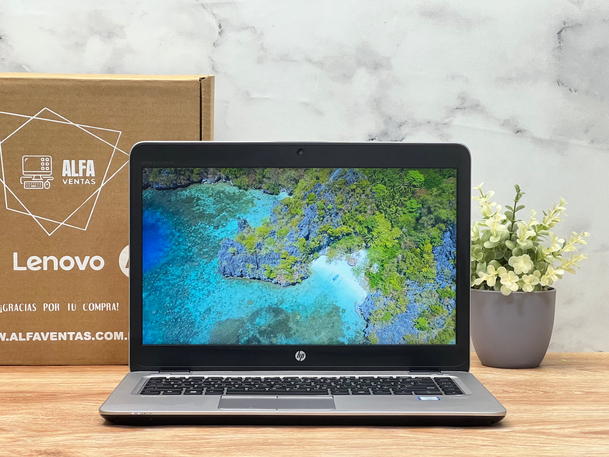 Laptop HP EliteBook 840 G3 Core i7 6ta gen SSD 256GB RAM 16GB DDR4 W10 Pantalla 14"