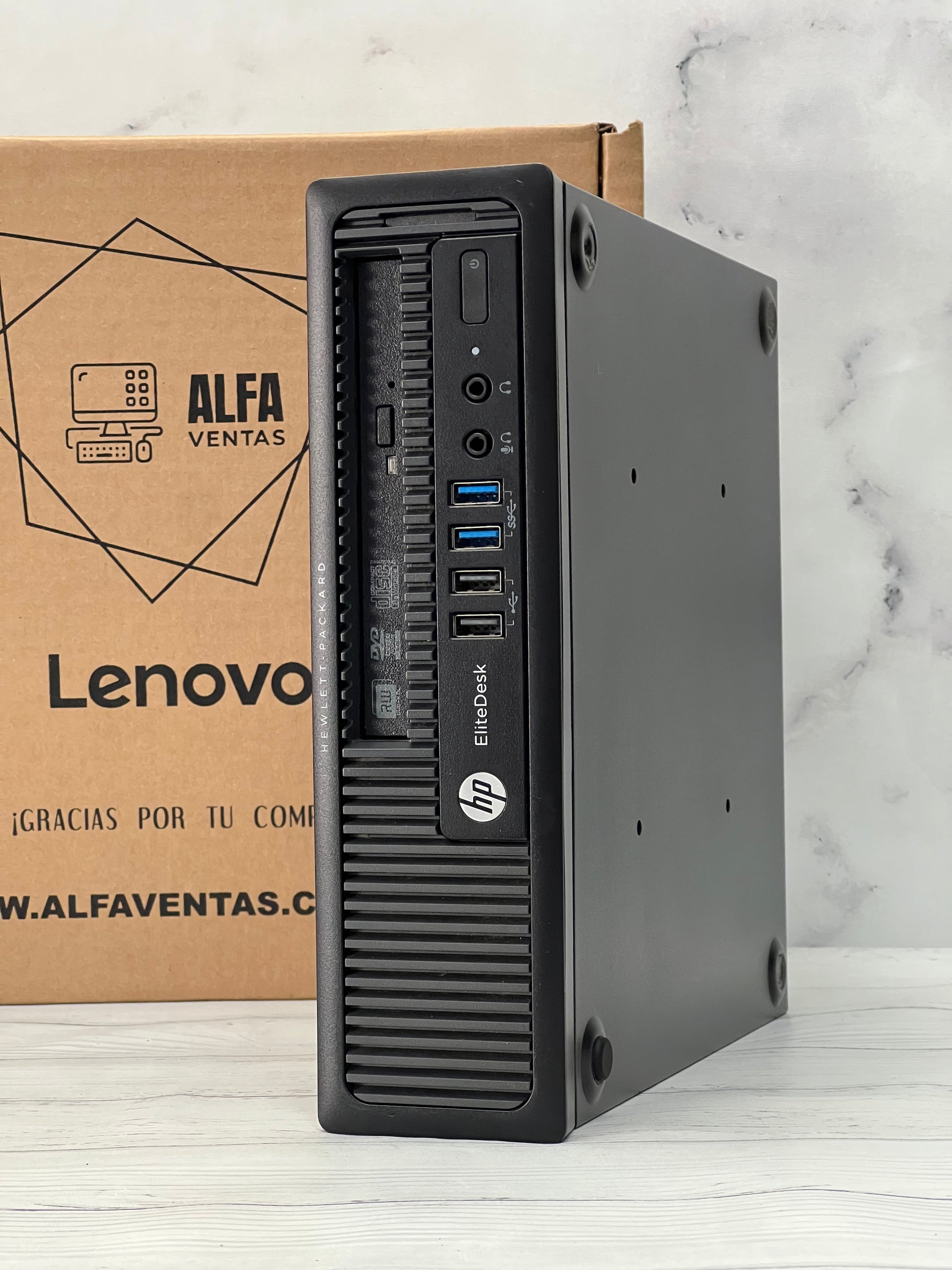 CPU Hp EliteDesk 800 G1 USFF Core i7 4TA GEN SSD 256GB 8GB RAM WINDOWS 10