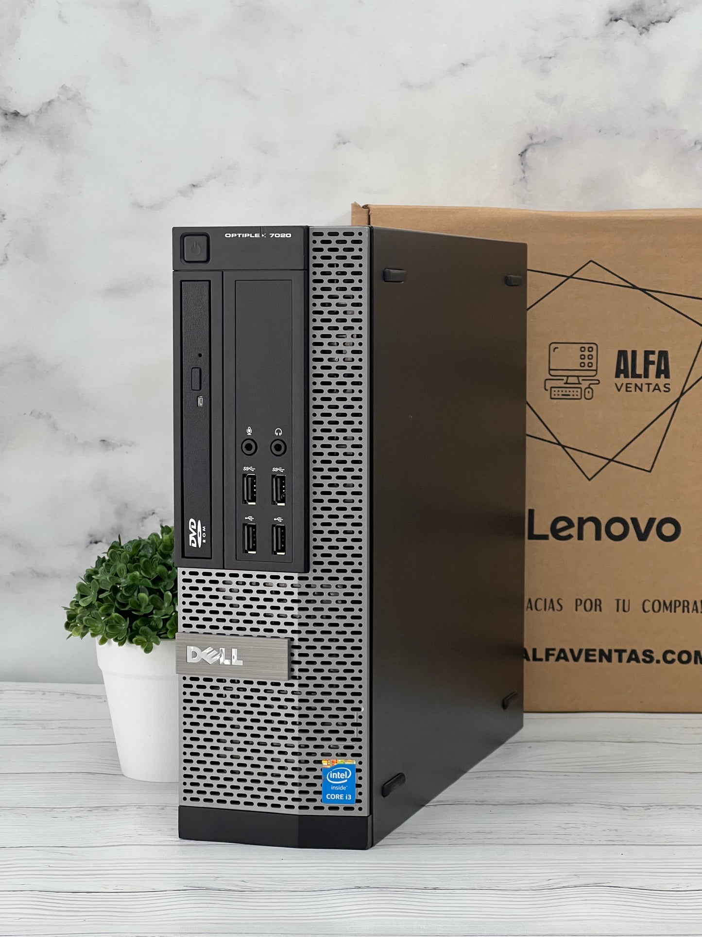 CPU Dell OptiPlex 3020  –Core i3 4ta Gen | SSD 120GB | RAM 8GB | Windows