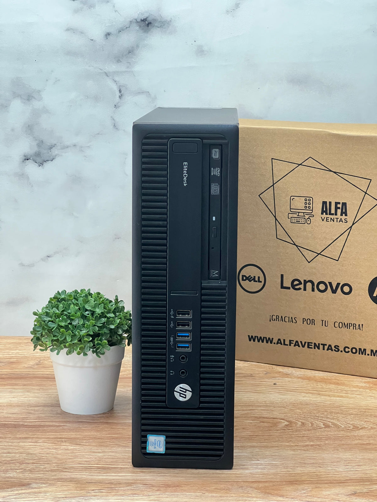 CPU HP EliteDesk 800 G2 Core i5 6ta Gen  SSD 120GB RAM 8GB DDR4  Windows 10 Pro