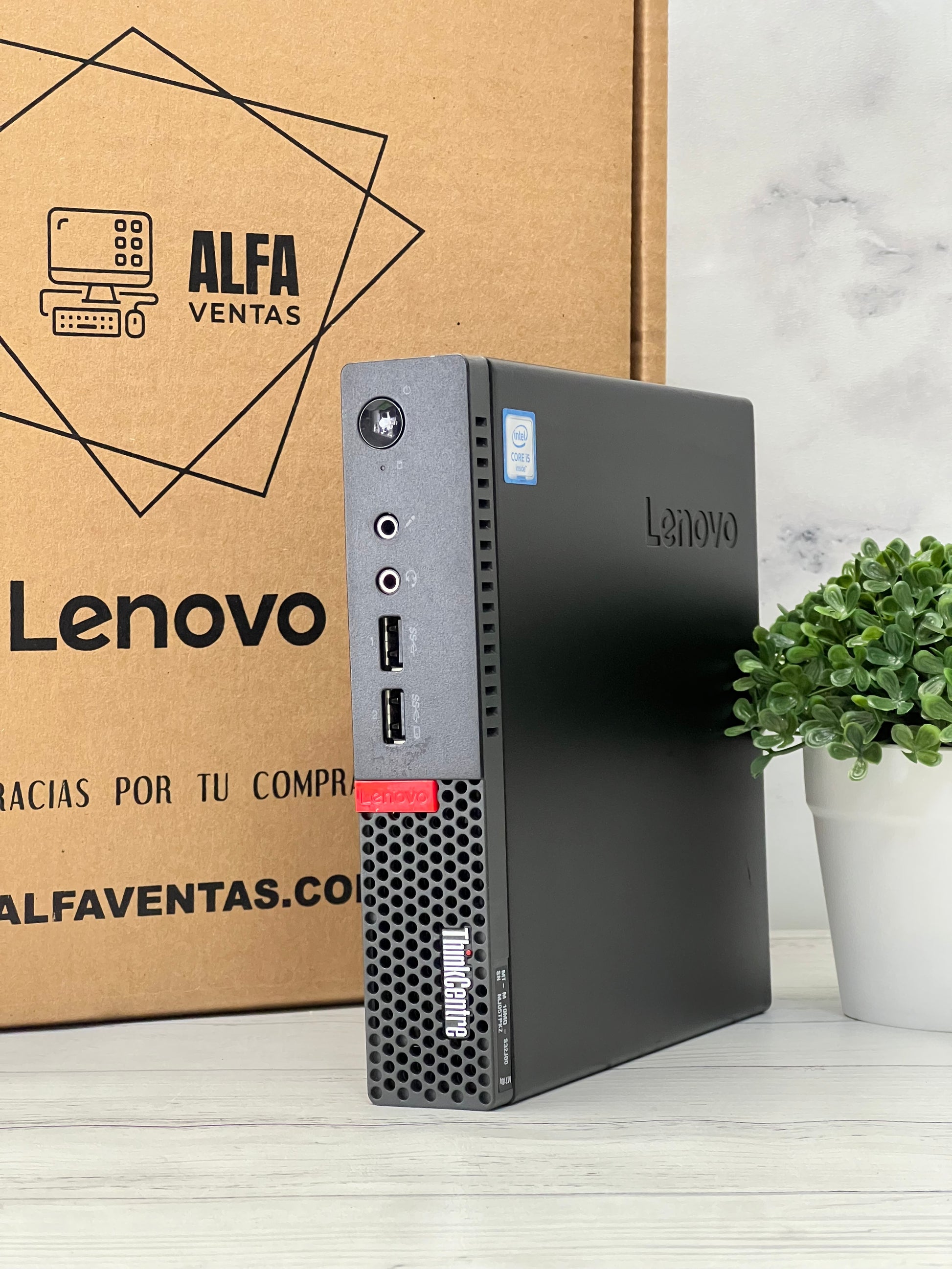 Micro CPU Lenovo ThinkCentre M910q Core i7 6ta Gen | SSD 256GB | 16GB RAM DDR4