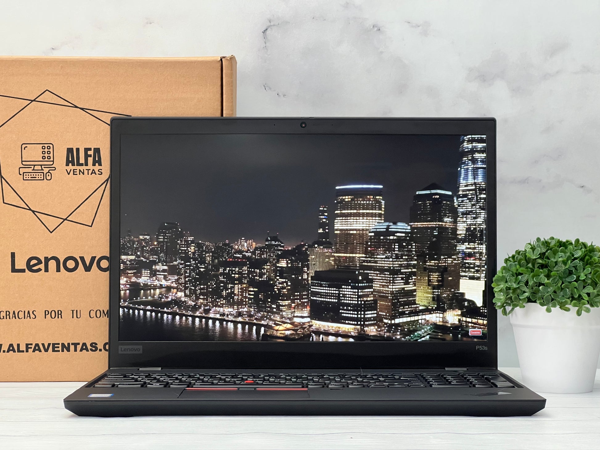 Laptop Lenovo ThinkPad P53s | Core i7 8va Gen | SSD 512GB | 16GB RAM | Tarjeta NVIDIA Quadro P520 2GB | Pantalla 15.6”