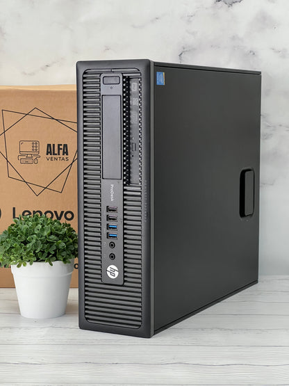 CPU HP ProDesk 600 G1  SFF Core i5 4ta Gen  SSD 480gb 16GB RAM  Windows 10/ 11