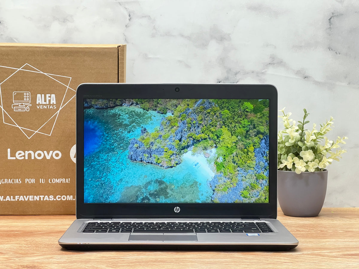 Laptop HP EliteBook 840 G3 Core i7 6ta gen SSD 256GB RAM 16GB DDR4 W10 Pantalla 14"
