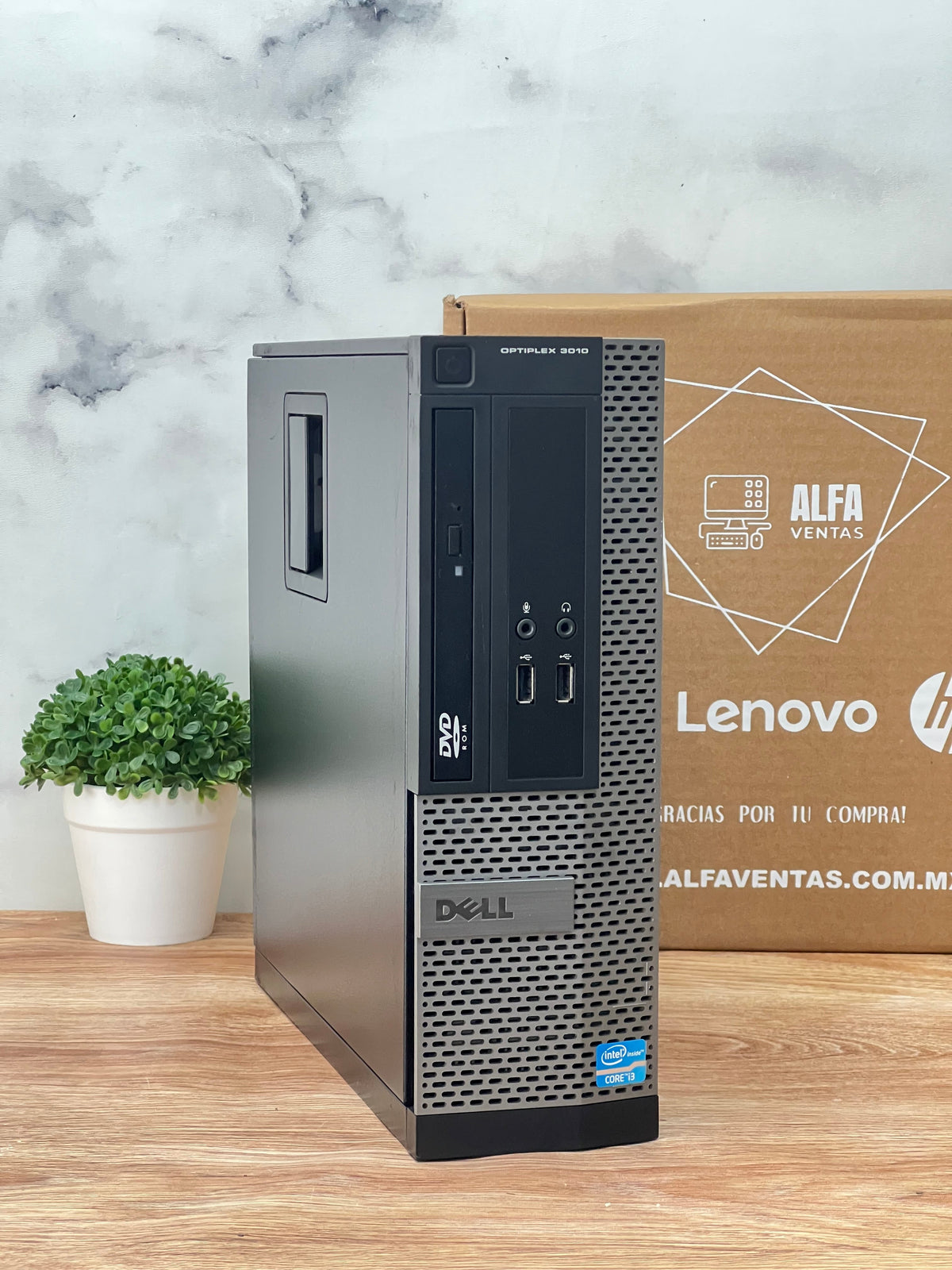CPU DELL Optiplex 3010 SFF Core i3 3ra Gen SSD 250GB RAM 8GB DDR3 Windows