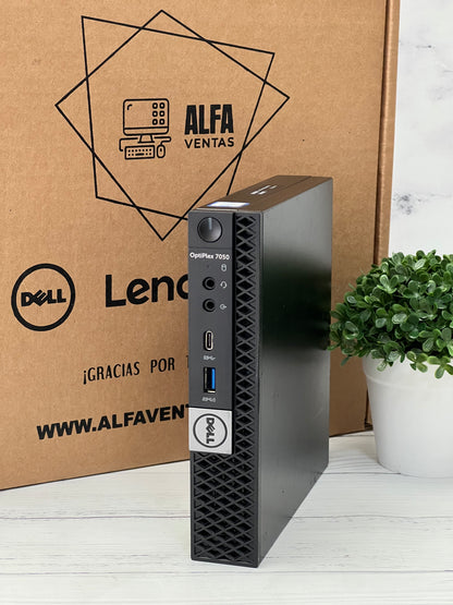 Micro CPU Dell OptiPlex 7050 | Core i7 6ta Gen | SSD 512GB | 16GB RAM DDR4 | Windows 11 ( Pieza unitaria)