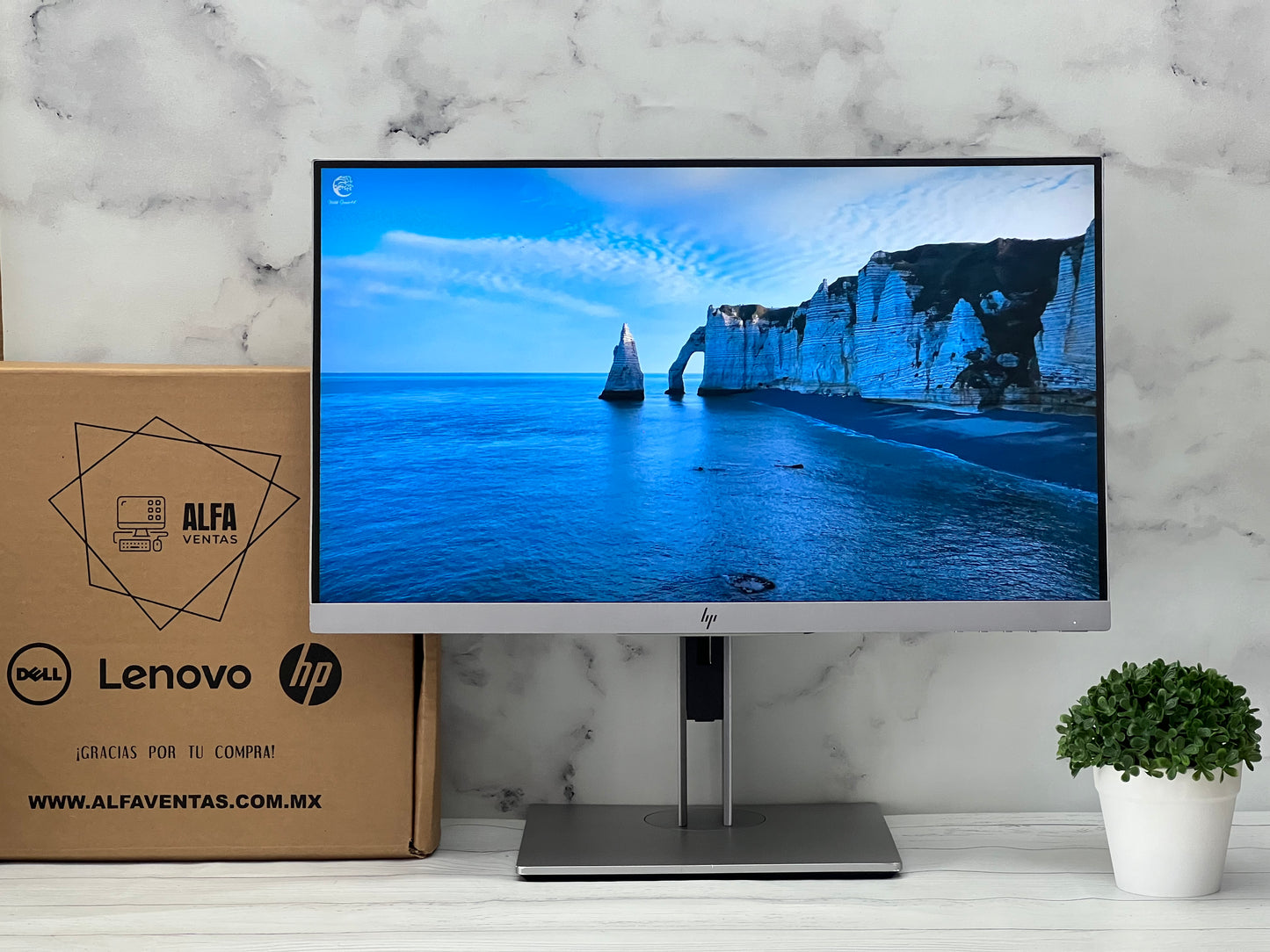 Monitor HP E223 | 21.5" | Full HD 1920x1080 | LED | VGA | DisplayPort | 60Hz | Clase B