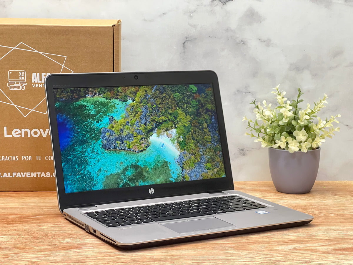 Laptop HP EliteBook 840 G3 Core i7 6ta gen SSD 256GB RAM 16GB DDR4 W10 Pantalla 14"