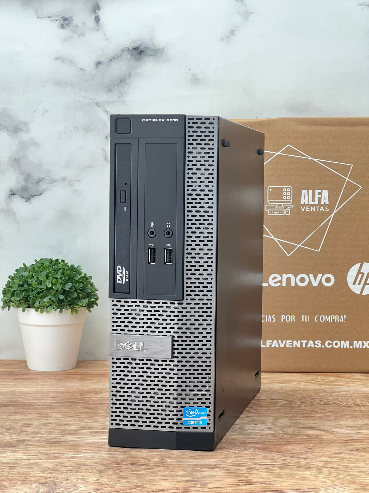 CPU DELL Optiplex 3010 SFF Core i3 3ra Gen SSD 250GB RAM 8GB DDR3 Windows