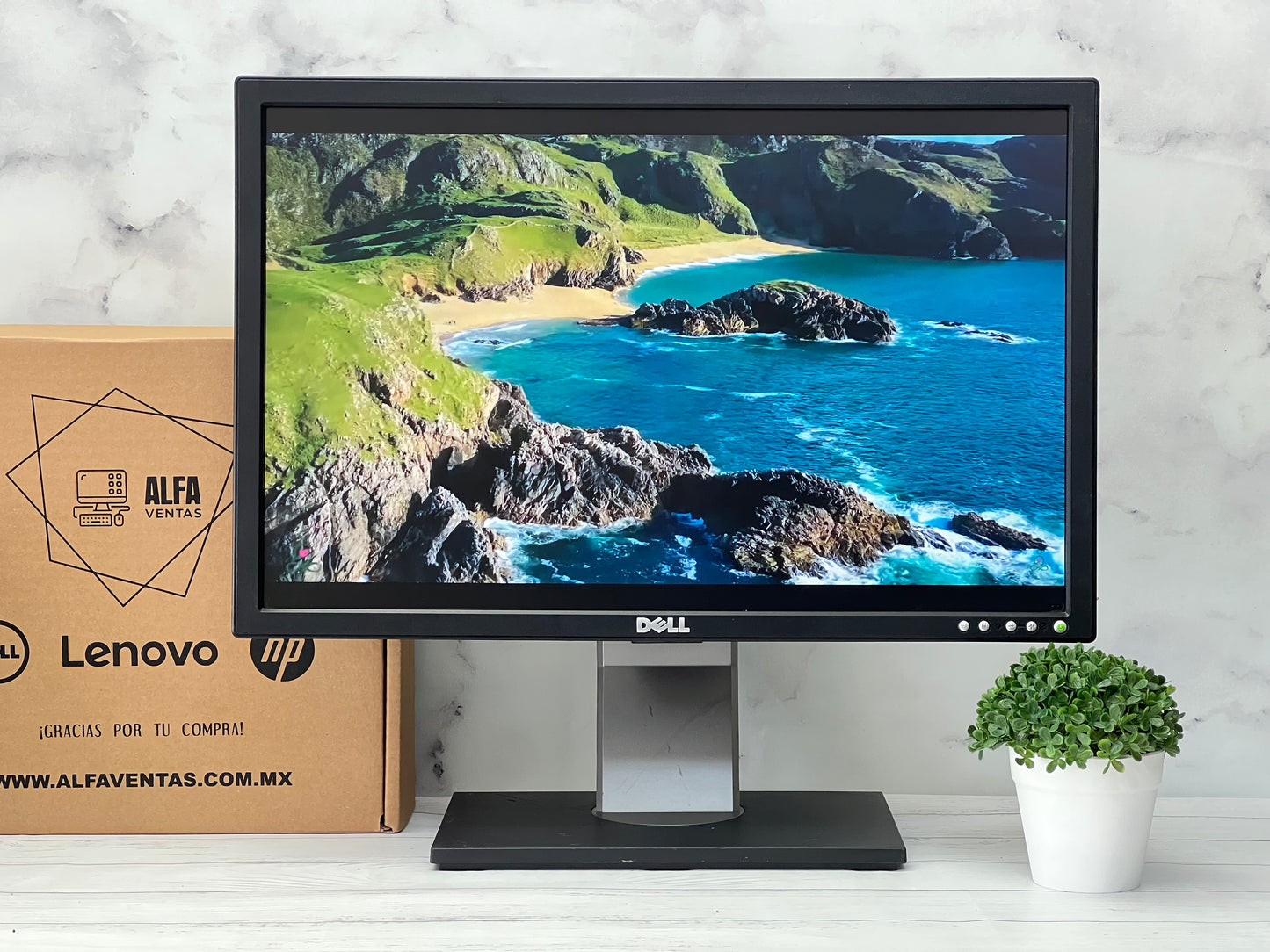 Monitor Dell E228WFPc | 22" | 1680×1050 | LCD | DVI | VGA | Clase B