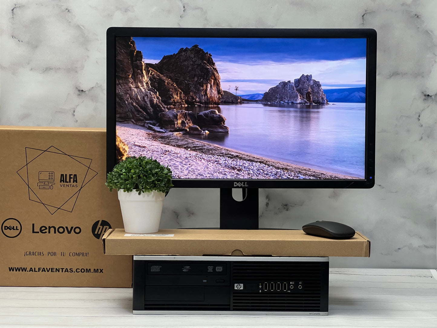 Computadora completa HP Compaq 6200/8200 Core i7 2da Gen SSD 240GB 8GB RAM DDR3 WINDOWS 10