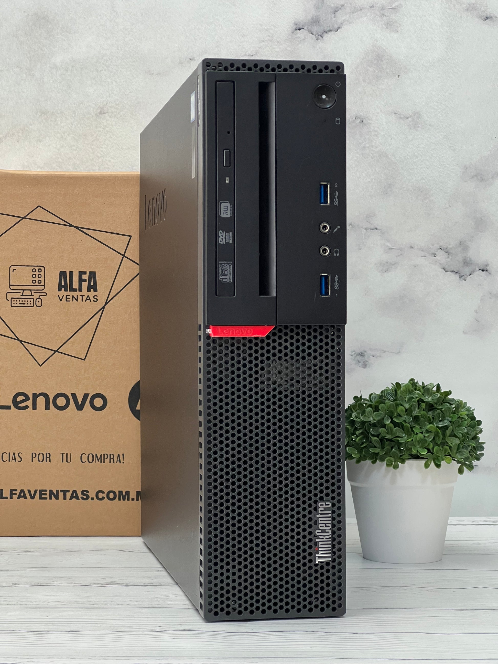CPU Lenovo ThinkCentre M800 – Core i7 6ta Gen | 16GB RAM | SSD 256GB TARJETA GRAFICA 1GB