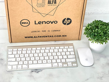 Kit Apple Teclado Inalámbrico A1314 + Magic Mouse A1296 | Bluetooth | Originales