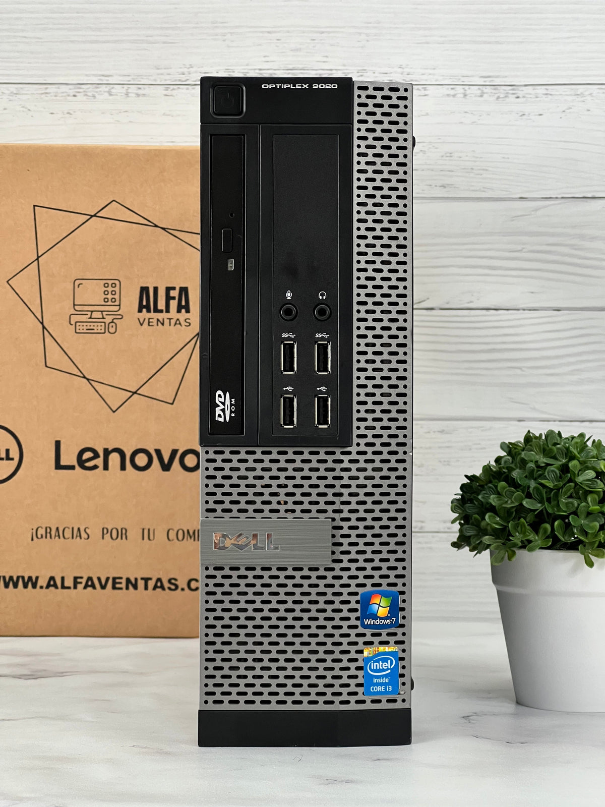 CPU Dell Optiplex 9020 SFF | Core i5 4ta Gen | SSD 240GB | RAM 16GB | Tarjeta AMD Radeon 1GB