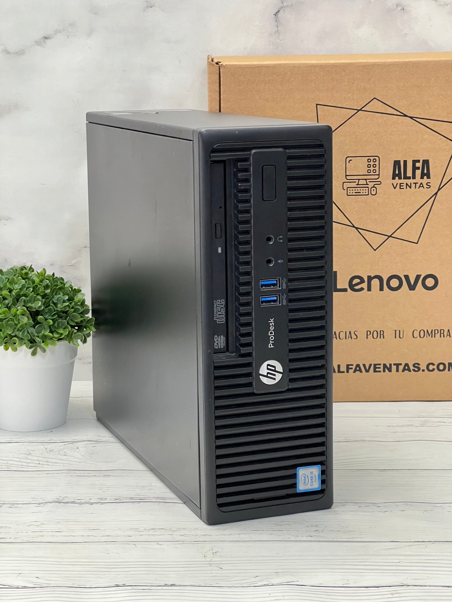 CPU Hp ProDesk 400 G3 Core i5 6ta Gen SSD 500gb RAM 8gb DDR4