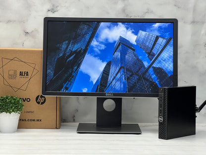 Computadora Dell Optiplex 3050 Core i5 7ma Gen SSD 480GB RAM 16gb DDR4 Monitor 22"